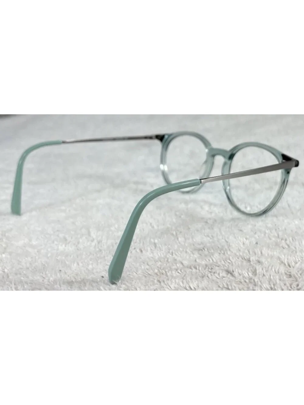 OGI Hugs/373 Women’s Crystal Turquoise Gunmetal Oval Eyeglasses Frames 46-20-140